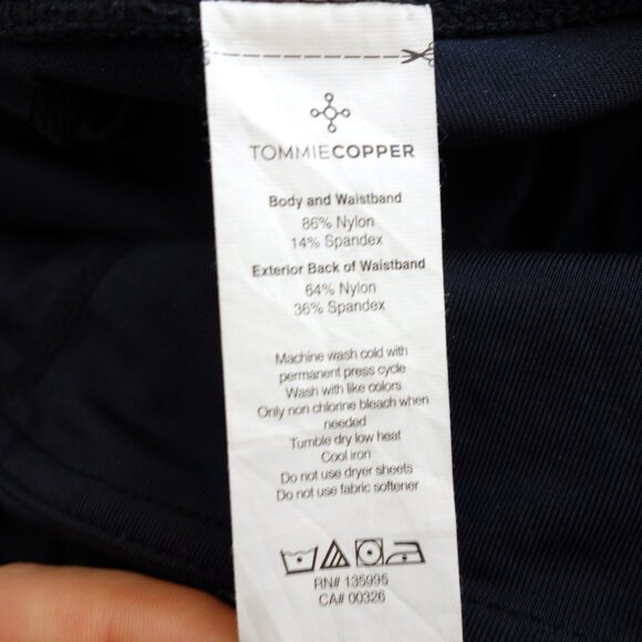 Tommie Copper High Rise Back Support Compression Black Leggings (M) EUC - Picture 11 of 11